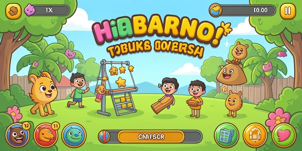 Tangkapan layar yang menunjukkan antarmuka gameplay yang menarik.